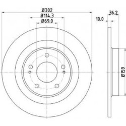 Jeu Disques Mintex MDC2602