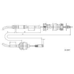 Cable divers Cabor 11.3067