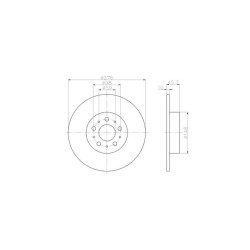 Lot de 2 Disque (x1) TEXTAR 92114703