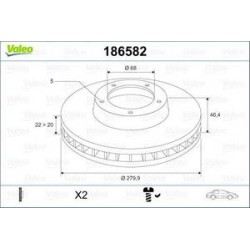 Jeu Disques Valeo 186582