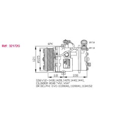 Compresseur NRF 32172G