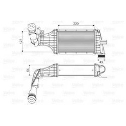 Rad. Turbo/air Valeo 818660