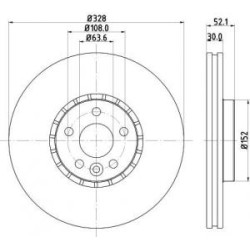 Jeu Disques Mintex MDC2198