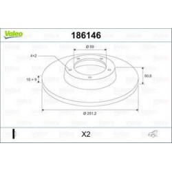 Jeu Disques Valeo 186146