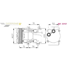 Compresseur NRF 32107