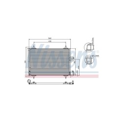 Condenseur Nissens 94542