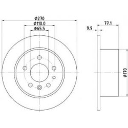 Jeu Disques Mintex MDC1069