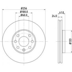 Jeu Disques Mintex MDC1049C