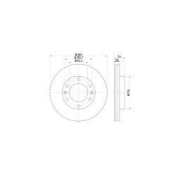 Lot de 2 Disque (x1) TEXTAR 92164500