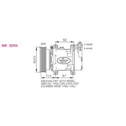 Compresseur NRF 32259