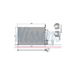 Condenseur Nissens 94587