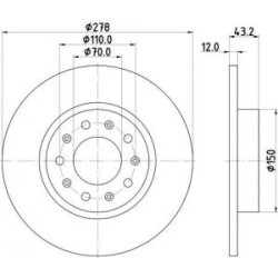 Jeu Disques Mintex MDC2159