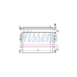 Intercooler Nissens 65328