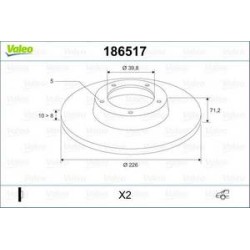 Jeu Disques Valeo 186517