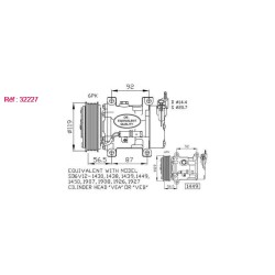 Compresseur NRF 32227