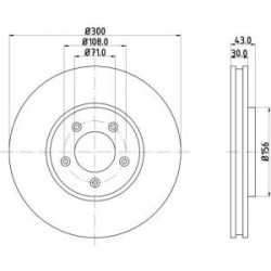 Jeu Disques Mintex MDC1066