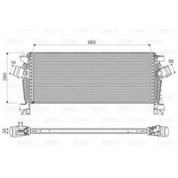 Rad. Turbo/air Valeo 818566