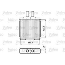 Rad. chauffage Valeo 811541