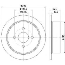 Jeu Disques Mintex MDC790