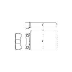 Radiateur Chauff. NRF 54252