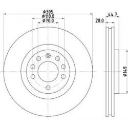 Jeu Disques Mintex MDC2661