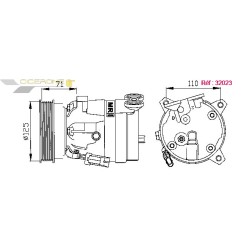 Compresseur NRF 32023