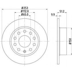 Jeu Disques Mintex MDC1640C