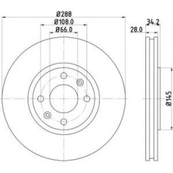 Jeu Disques Mintex MDC1333