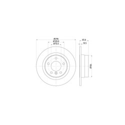 Lot de 2 Disque (x1) TEXTAR 92133103