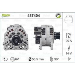 Alternateur Valeo 437404