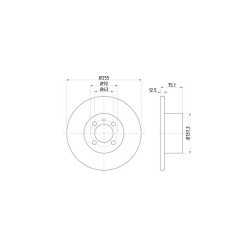 Lot de 2 Disque (x1) TEXTAR 92011600