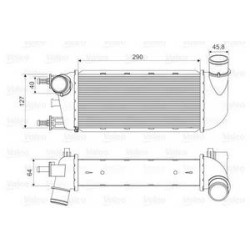 Rad. Turbo/air Valeo 818582