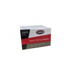 Bte 50 tresses fines marrons 200mm - diam 3.5