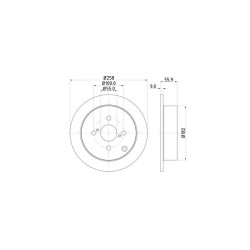 Lot de 2 Disque (x1) TEXTAR 92126103