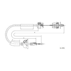 Cable divers Cabor 11.3061