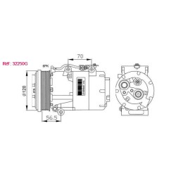 Compresseur NRF 32250G