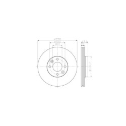 Lot de 2 Disque (x1) TEXTAR 92241503