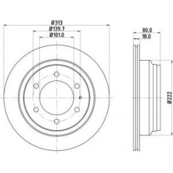 Jeu Disques Mintex MDC986