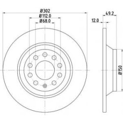 Jeu Disques Mintex MDC1744C