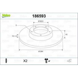 Jeu Disques Valeo 186593