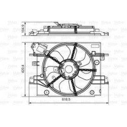 Ventilateur Valeo 696880