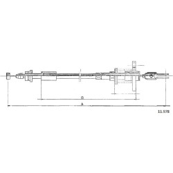 Cable divers Cabor 11.978