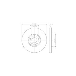 Lot de 2 Disque (x1) TEXTAR 92258003