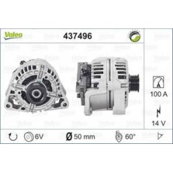 Alternateur Valeo 437496