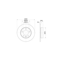 Lot de 2 Disque (x1) TEXTAR 92082503