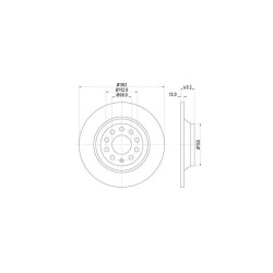 Lot de 2 Disque (x1) TEXTAR 92132503