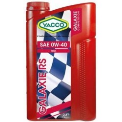 Huile YACCO GALAXIE RS 0W40 Bidon 2L