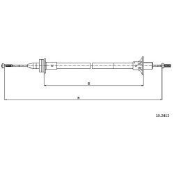 Cable divers Cabor 10.2412