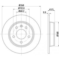 Jeu Disques Mintex MDC1018C