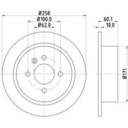 Jeu Disques Mintex MDC470